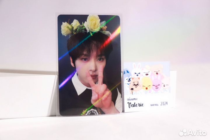 Stray kids Минхо Rockstar KMS карта