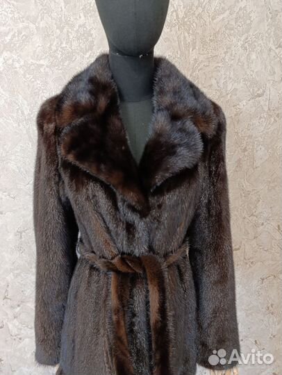 Прелестная норковая шубка на 40-42