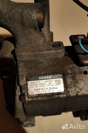 Компрессор кондиционера Хонда Срв 2
