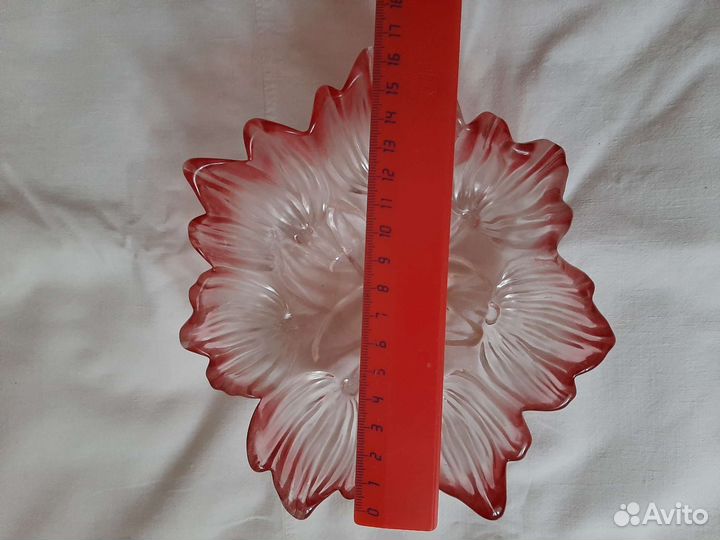 Салатница. Стекло цветное