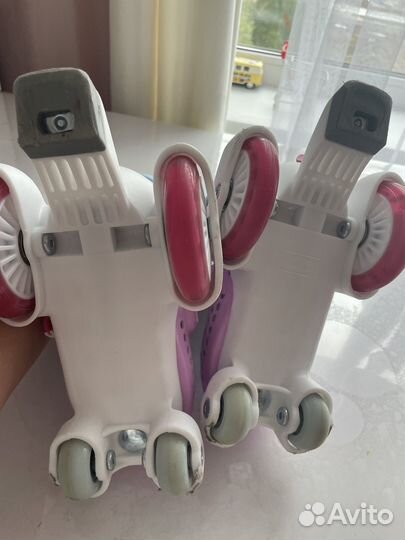 Роликовые коньки детские раздвижные 29-32