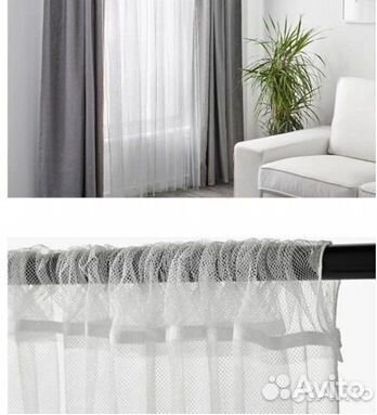 Тюль-сетка Лилль от IKEA