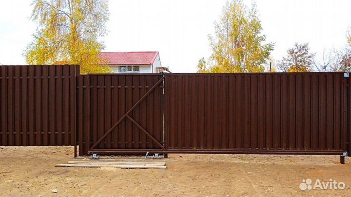 Забор под ключ / ворота