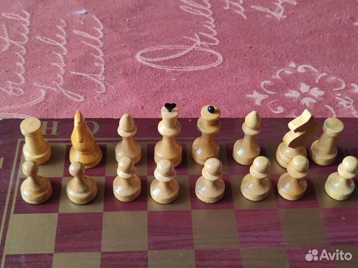 Шахматы деревянные ссср,34/34см