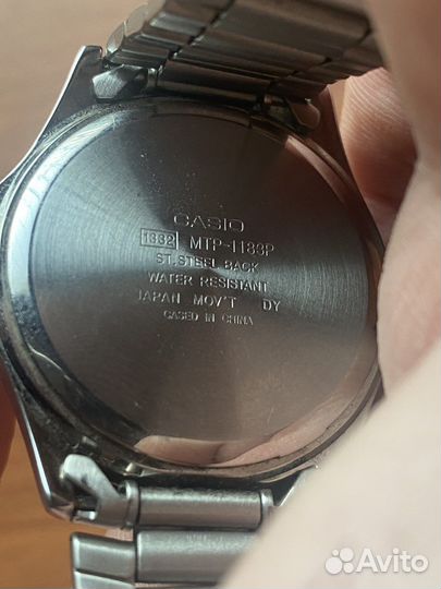 Часы Casio MTP1183P