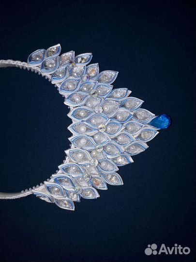 Новогодний костюм Снежн. королева, Эльза, снежинка