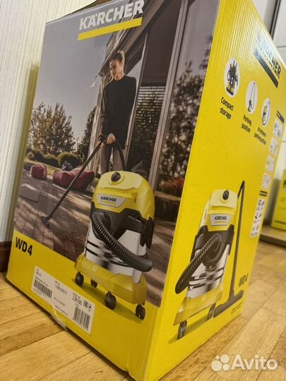 Пылесос karcher новый WD 4SV-20/5/22