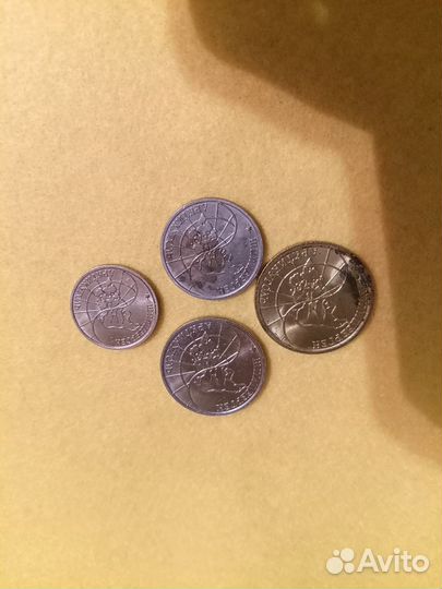 Монеты остров шпицберген набор 1993 г