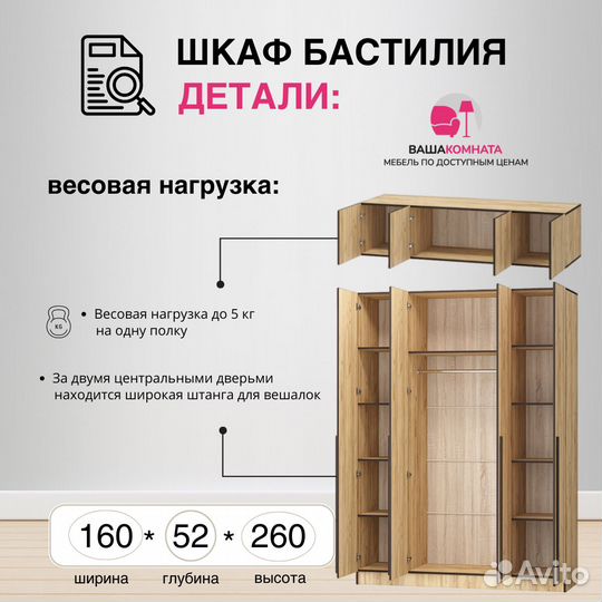 Шкаф Бастилия