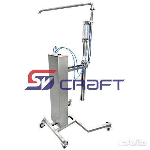 Поршневой дозатор для густых продуктов