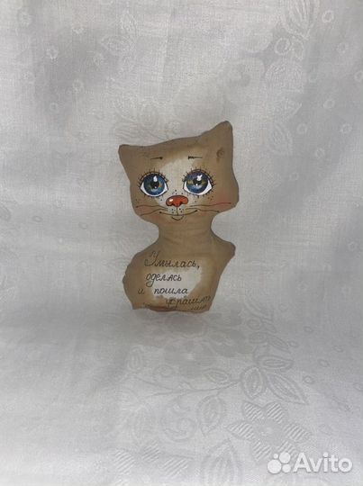 Кот и кошка ручной работы