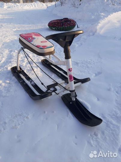 Детский снегокат бу