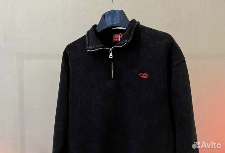 Кофта полузамок diesel мужская