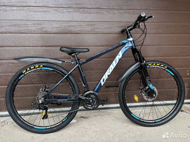 Новый велосипед взрослый 27.5 рама алюминиевая
