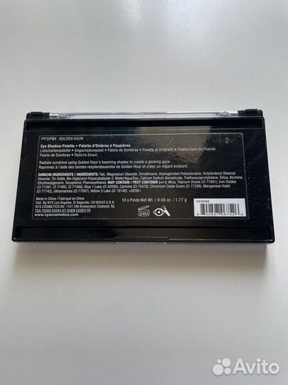 Палитра теней палетка контуринг nyx