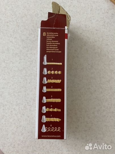 Кондитерский шприц Tescoma новый