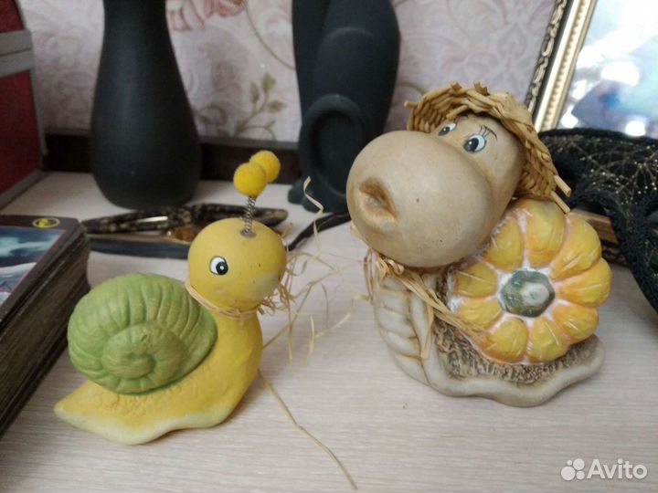 Фигурки улитки