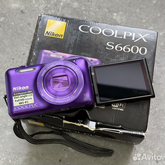 Фотоаппарат Nikon coolpix s6600
