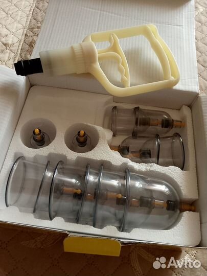 Массажные вакуумные банки для хиджамы и массажа