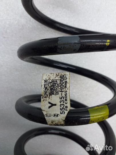 Пружина подвески задняя Kia Rio X-Line FB G4FG