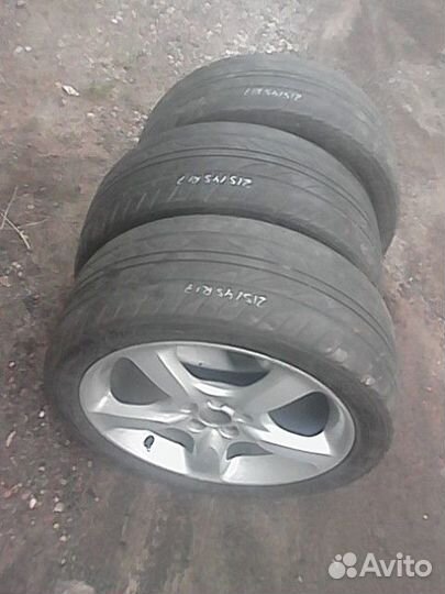 Колёса 215/45R17 на Subaru 5*100 / 56,1мм