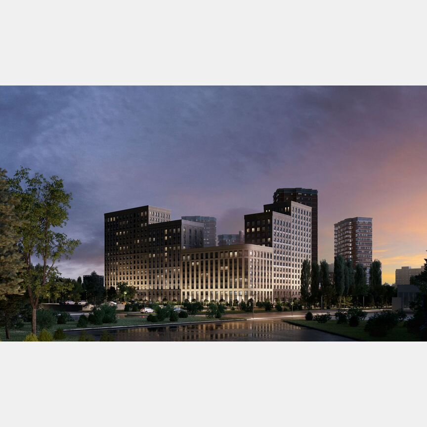 3-к. квартира, 80,1 м², 2/17 эт.