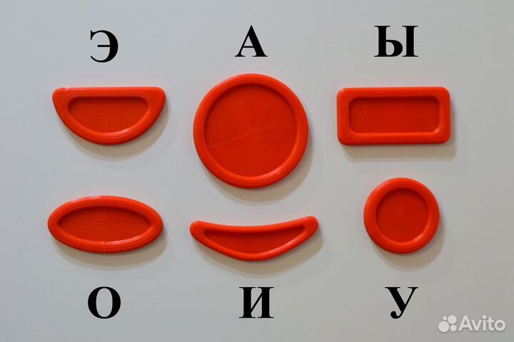 Символы согласных, гласных звуков