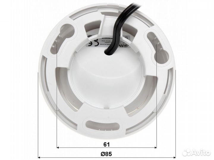 Купольная hdcvi Видеокамера