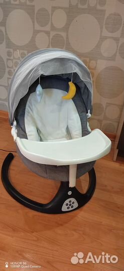 Коляска люлька для новорожденных электрическая