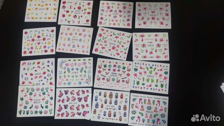 Наклейки для ногтей