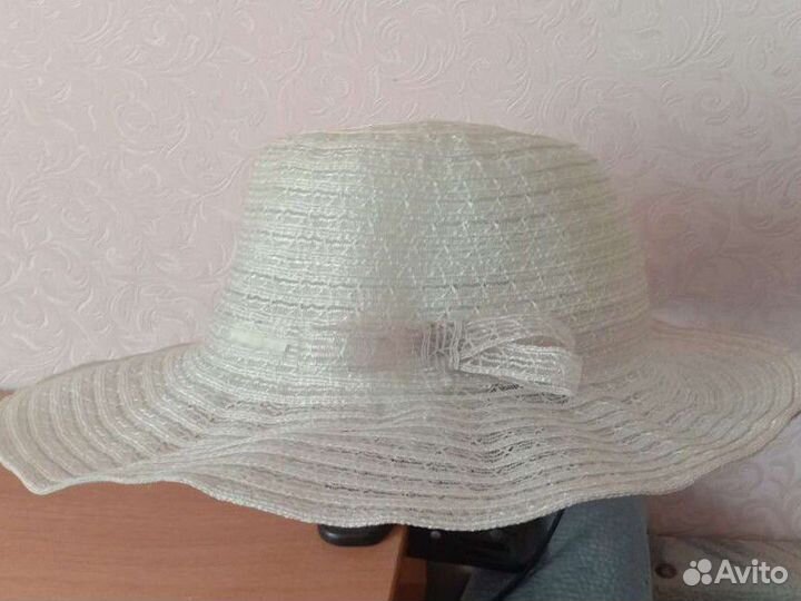 Шляпа белая символ-сувенир г.Анапа