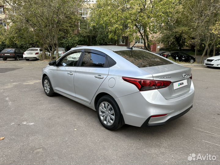 Hyundai Solaris 1.4 AT, 2018, 123 000 км
