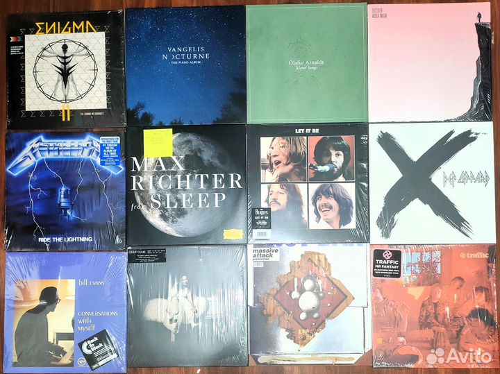 Винил европейский и американский