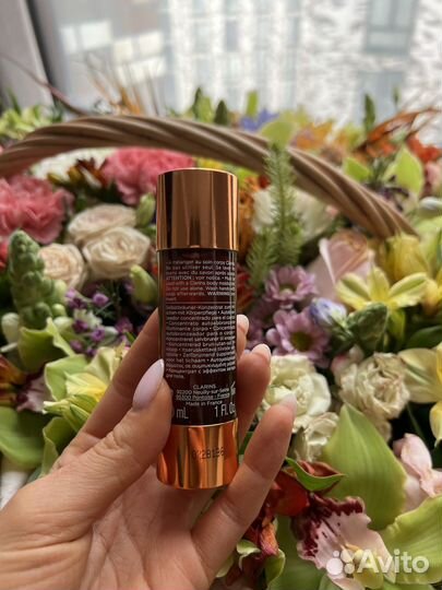 Clarins капли для загара
