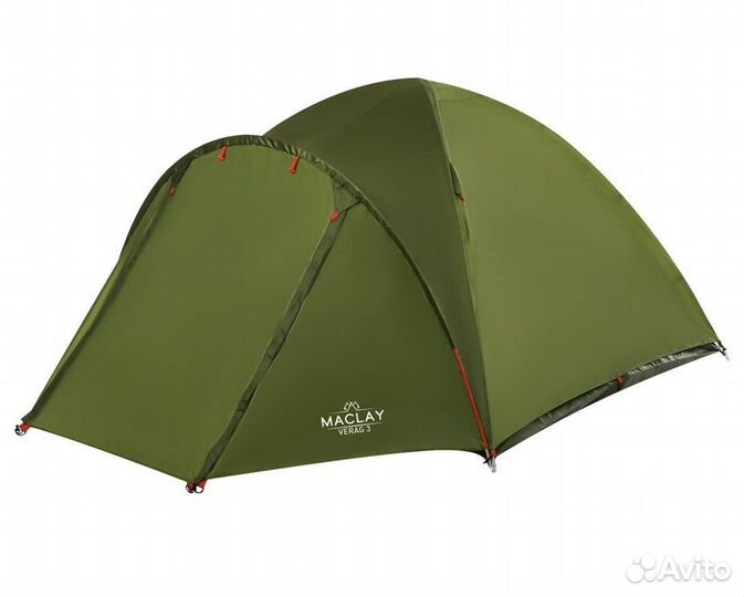Палатка туристическая verag 3 местная