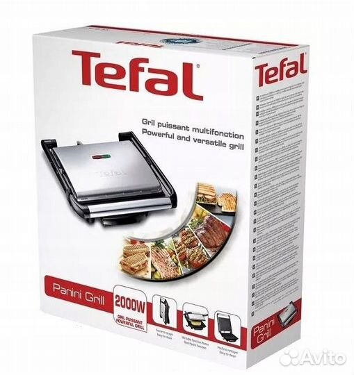 Электрогриль Tefal Panini Grill GC241D38 новый