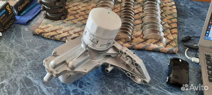 Маслоохладитель Форд Транзит и Пежо Боксер 2.2-2.4