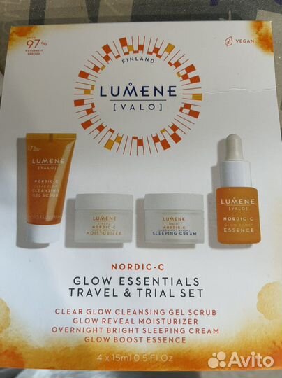 Косметика из Финляндии Lumene в фирменной сумке