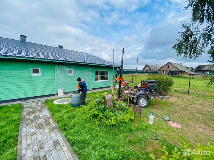 Бурение скважины под воду