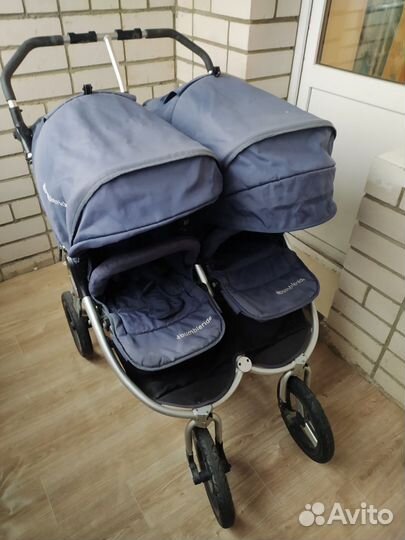 Коляска для двойни Bumbleride Indie Twin