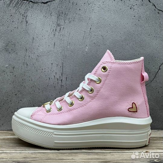 Высокие Кеды Converse На подошве Размеры 37-40