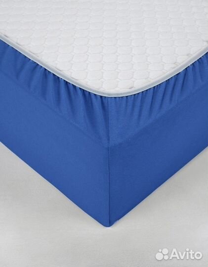 Простынь на резинке 90х200