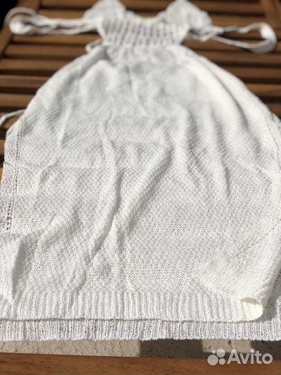 Платье вязаное