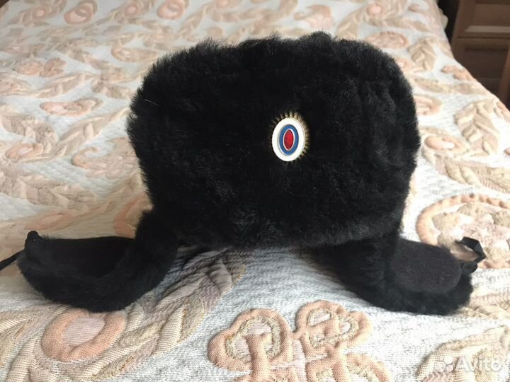 Шапка-ушанка кадетская новая, р.57