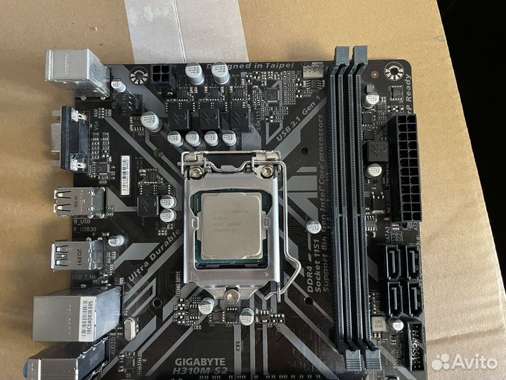 Материнская плата с процессором i5 8400 1151v2