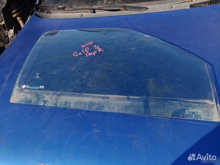 Стекло переднее правое Volkswagen Golf 3 хетчбек