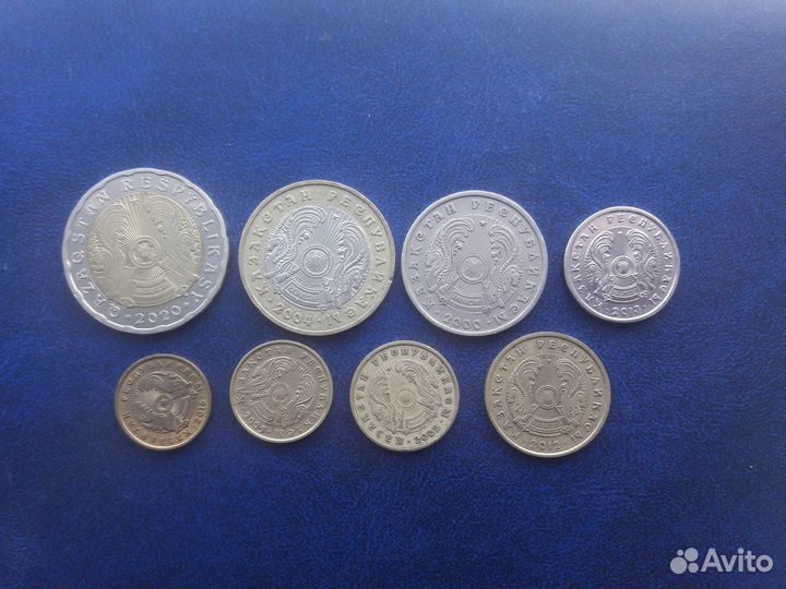 Полный набор монет Казахстана из обращения