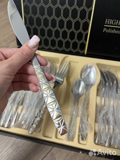 Набор столовых приборов новый