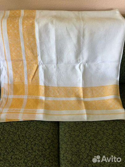 Скатерть льняная СССР