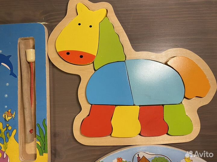 Развивающие игрушки из дерева